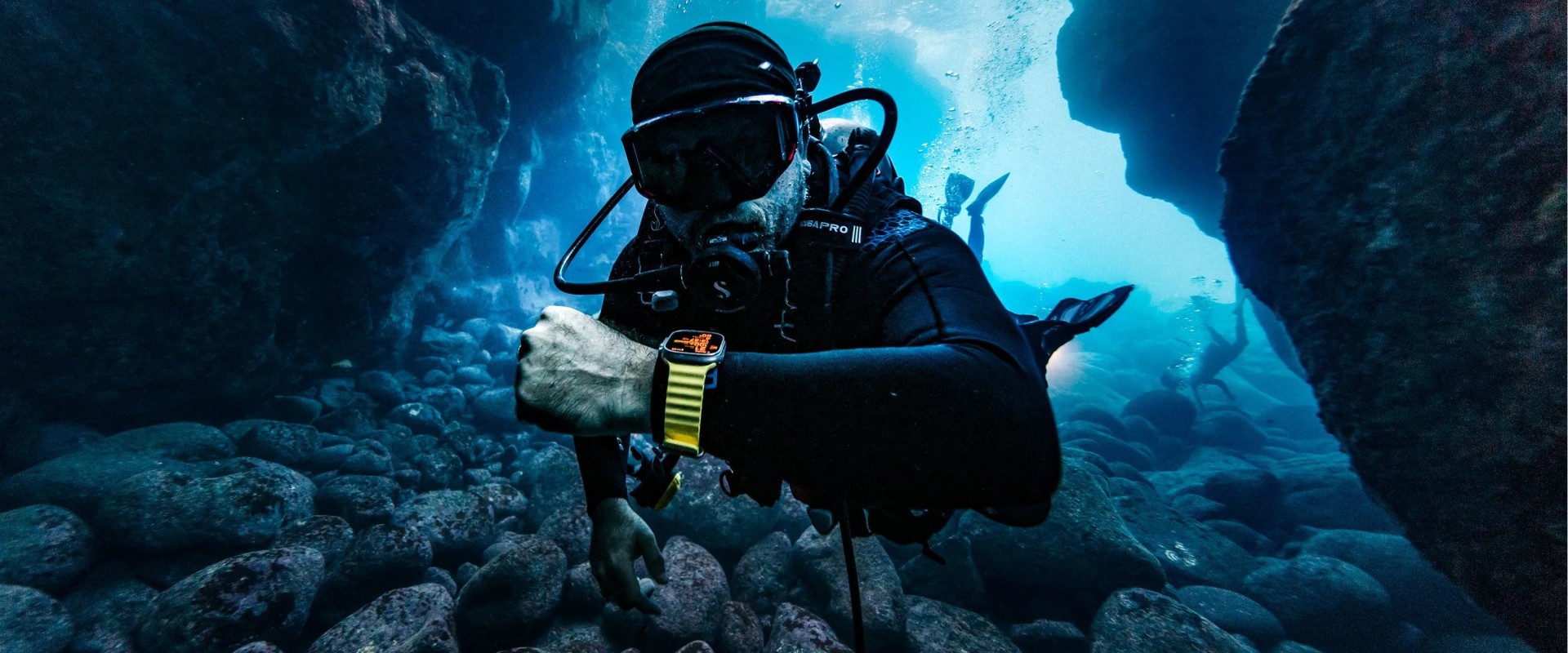 Navigating Menus for Scuba Diving Apps